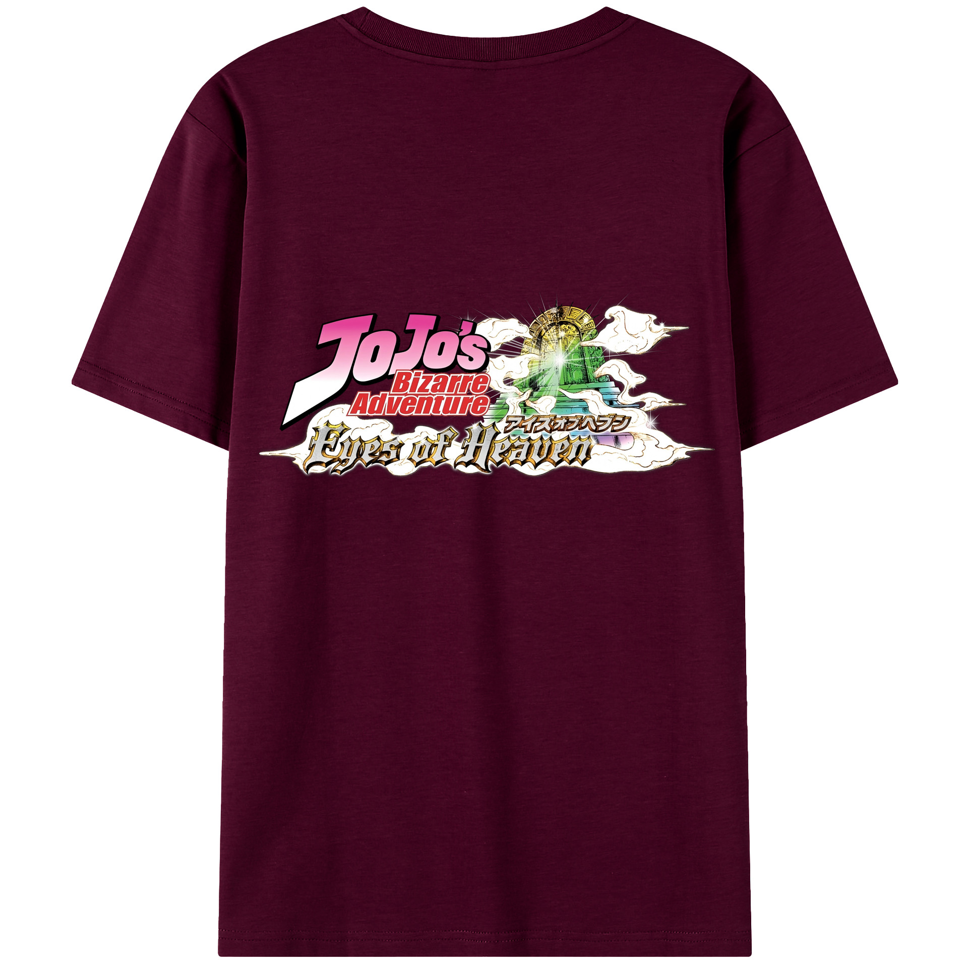（画像用） ジョジョの奇妙な冒険 JoJo's Bizarre Adventure レディース半袖Tシャツ(バックプリント)